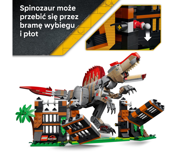LEGO JURASSIC WORLD 77982 Ucieczka spinozaura - 1547438 - zdjęcie 6